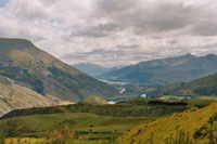 Auf der Fahrt nach Queenstown